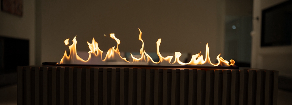 automatic ethanol fireplace