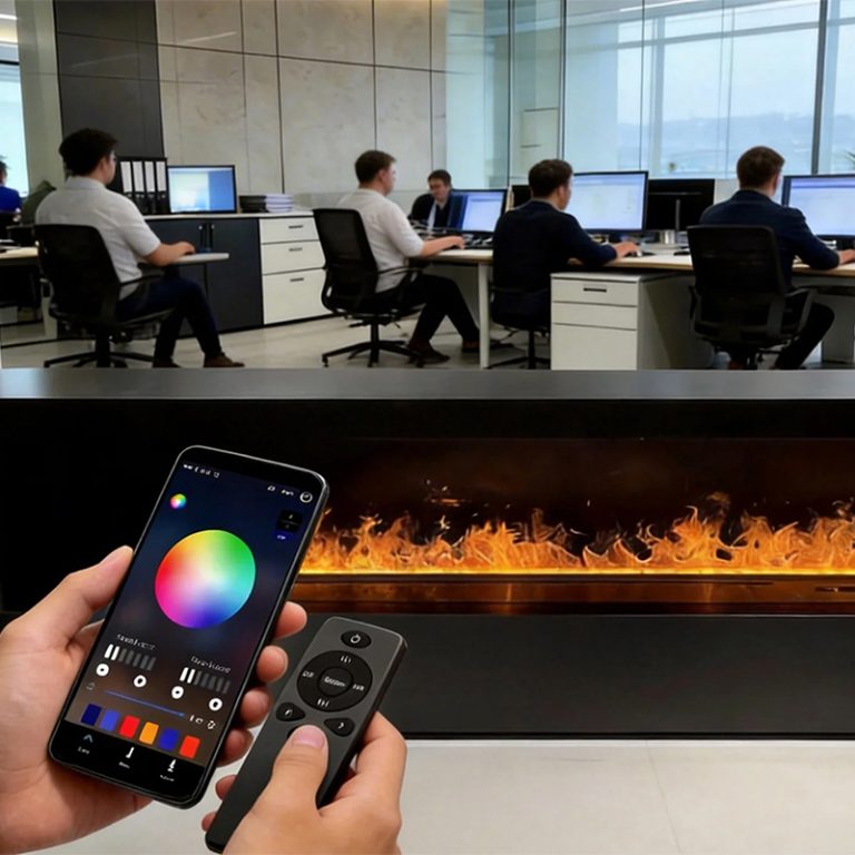 Add Warm And Elegance To Your Modern Urban Designs With Art Fireplace