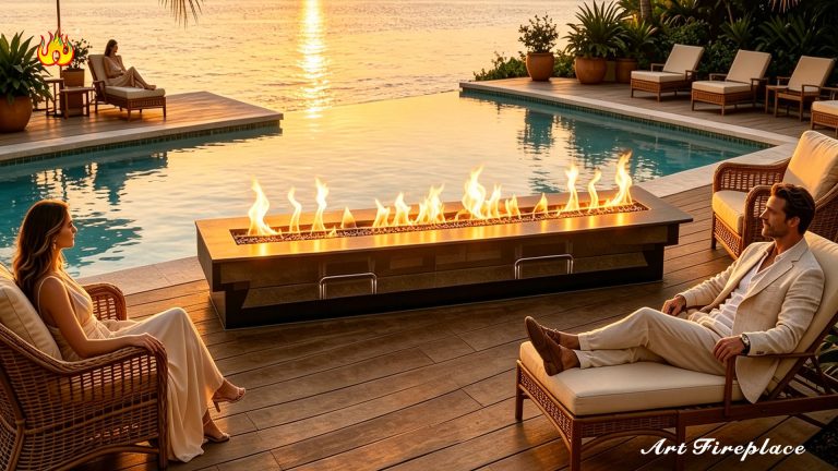 Tired of Complicated Electric Fireplaces? Try a Simple Ventless Manual Ethanol Fire Unit