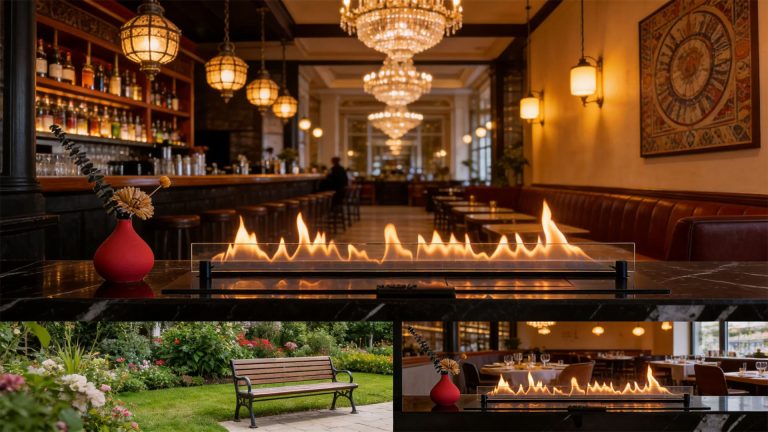 More Repeat Customers: Commercial Vaporized Ethanol Fireplace for Bars & Outdoor Lounges